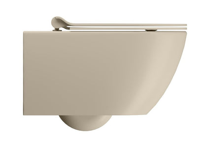 PURA vas WC suspendat, Swirlflush, 36×55 cm, creta dual-mat