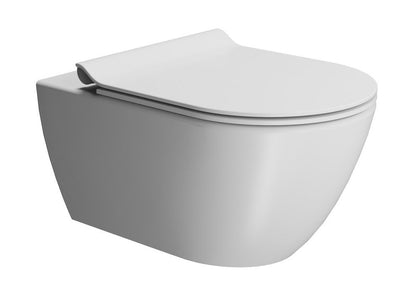PURA vas WC suspendat, Swirlflush, 36×55 cm, alb dual-mat