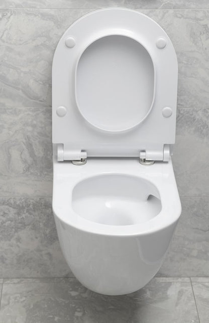 PURA vas WC suspendat, Swirlflush, 36×55 cm, alb dual-mat