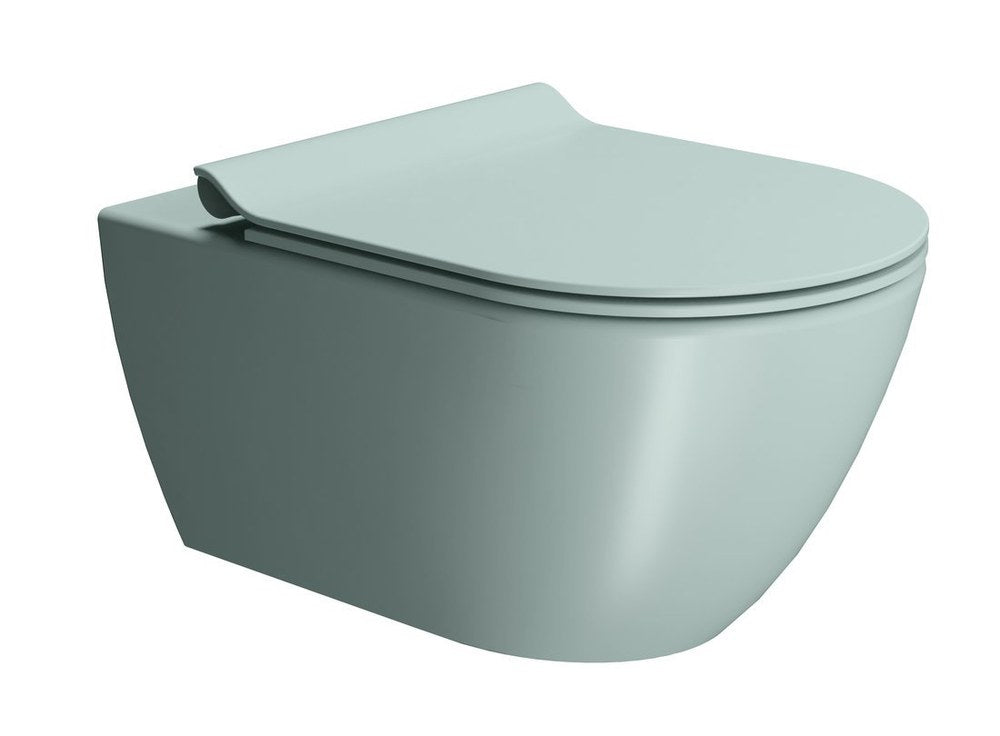 PURA vas WC suspendat, Swirlflush, 36×55 cm, ghiaccio dual-mat