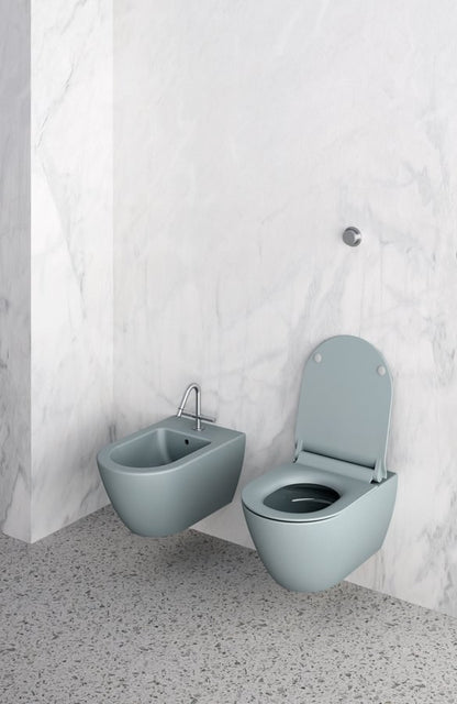 PURA vas WC suspendat, Swirlflush, 36×55 cm, ghiaccio dual-mat