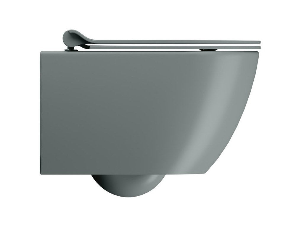 PURA Vas WC suspendat, Swirlflush, 36x50cm, agave dual-mat