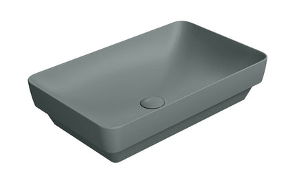 PURA Lavoar ceramic pe blat 60x38cm, agave mat