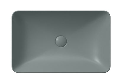 PURA Lavoar ceramic pe blat 60x38cm, agave mat