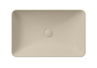 PURA Lavoar ceramic pe blat 60x38cm, creta mat