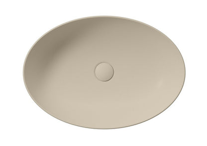 PURA lavoar ceramic pentru montaj pe blat 60×42 cm, creta mat