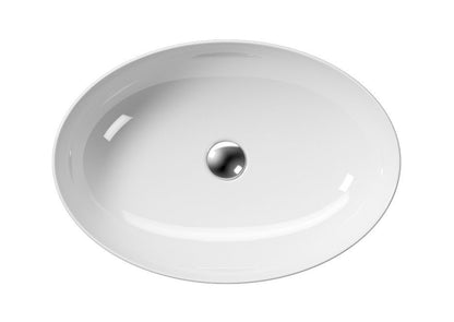 PURA lavoar ceramic pentru montaj pe blat 60×42 cm, alb ExtraGlaze