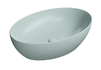 PURA lavoar ceramic pentru montaj pe blat 60×42 cm, ghiaccio mat