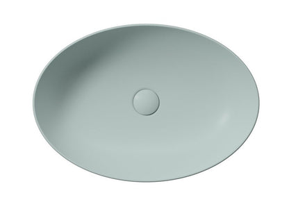 PURA lavoar ceramic pentru montaj pe blat 60×42 cm, ghiaccio mat