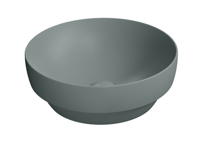 PURA Lavoar ceramic pe blat, Ø40cm, agave mat