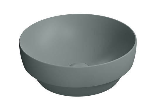 PURA Lavoar ceramic pe blat, Ø40cm, agave mat