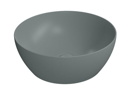 PURA lavoar ceramic pentru montaj pe blat Ø 42 cm, agave mat