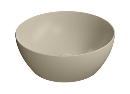 PURA lavoar ceramic pentru montaj pe blat Ø 42 cm, creta mat