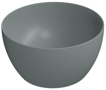 PURA Lavoar ceramic pe blat înalt, Ø42cm, agave mat