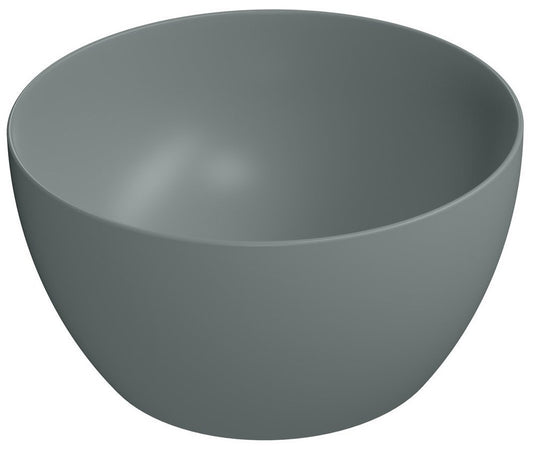 PURA Lavoar ceramic pe blat înalt, Ø42cm, agave mat