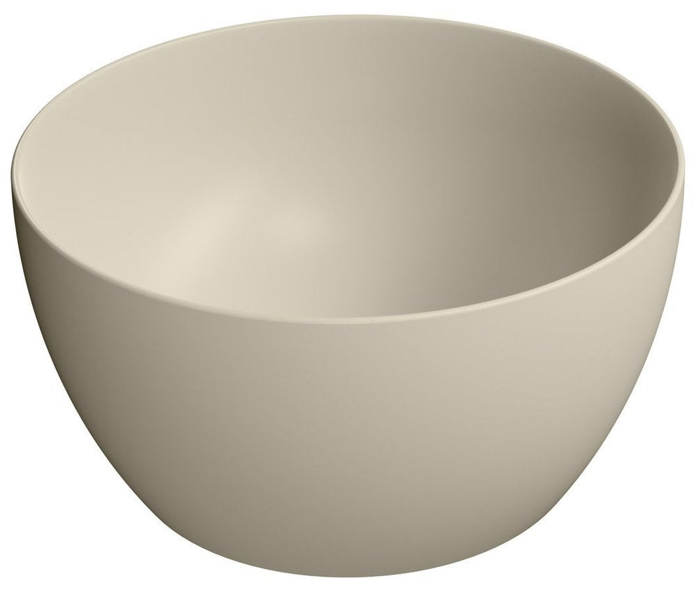 PURA Lavoar ceramic pe blat înalt, Ø42cm, creta mat