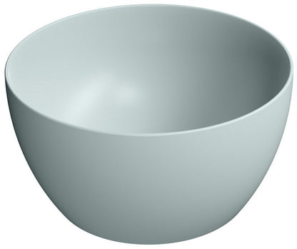 PURA Lavoar ceramic pe blat înalt, Ø42cm, ghiaccio mat