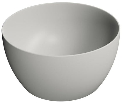 PURA Lavoar ceramic pe blat înalt, Ø42cm, cenere mat