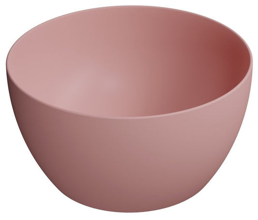PURA Lavoar ceramic pe blat înalt, Ø42cm, blush mat