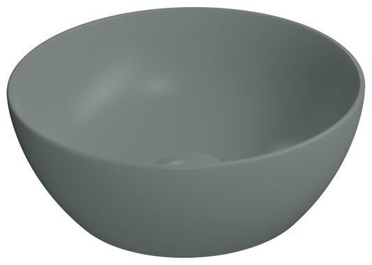 PURA Lavoar ceramic pe blat, Ø32cm, agave mat