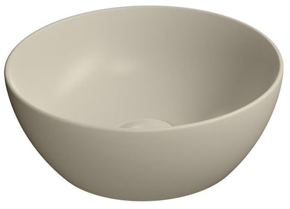 PURA Lavoar ceramic pe blat, Ø32cm, creta mat