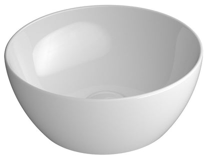 PURA lavoar ceramic pe blat Ø32 cm, alb ExtraGlaze