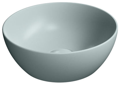 PURA Lavoar ceramic pe blat, Ø32cm, ghiaccio mat