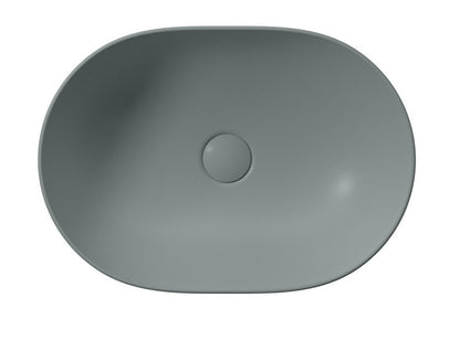 PURA Lavoar ceramic pe blat 50x35cm, agave mat