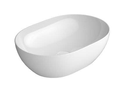PURA lavoar ceramic pe blat 50x35cm, alb ExtraGlaze