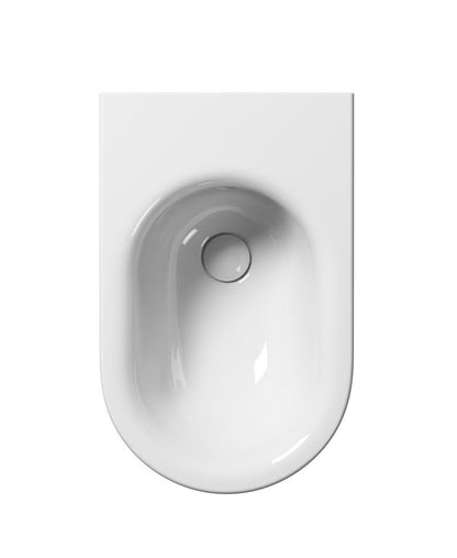 PURA ECO Bideu suspendat 36x55cm, alb ExtraGlaze