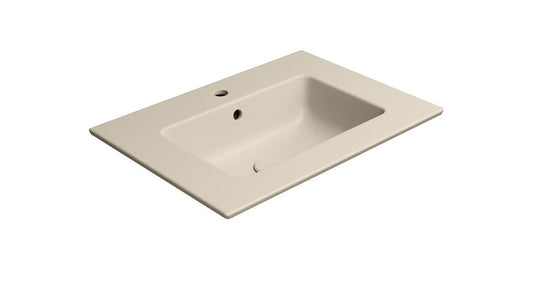 PURA Lavoar ceramic Slim 62x46cm, creta mat