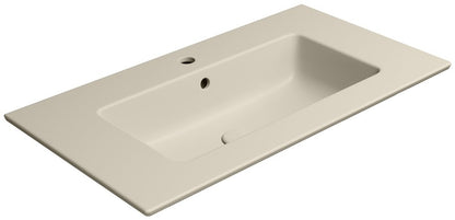 PURA Lavoar ceramic Slim 82x46cm, creta mat
