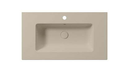 PURA Lavoar ceramic Slim 82x46cm, creta mat
