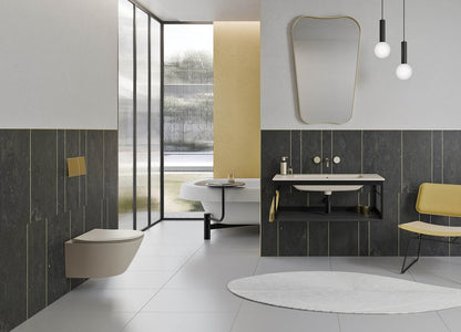 PURA Lavoar ceramic Slim 82x46cm, creta mat