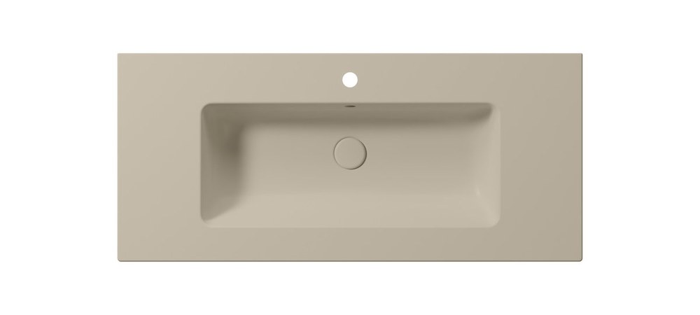PURA Lavoar ceramic Slim 102x46cm, creta mat