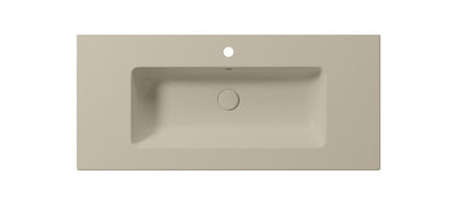 PURA Lavoar ceramic Slim 102x46cm, creta mat