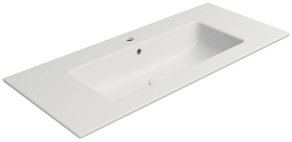 PURA Lavoar ceramic Slim 102x46cm, alb mat