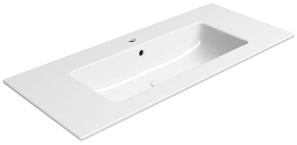 PURA Lavoar ceramic Slim 102x46cm, alb ExtraGlaze