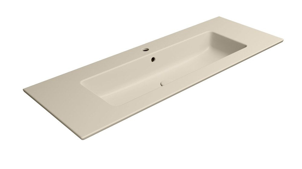 PURA Lavoar ceramic Slim 122x46cm, creta mat