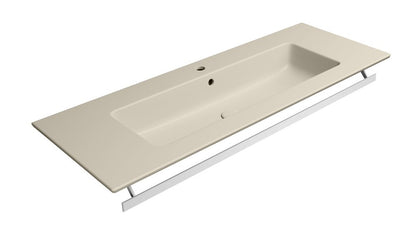 PURA Lavoar ceramic Slim 122x46cm, creta mat