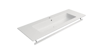 PURA Lavoar ceramic Slim 122x46cm, alb mat