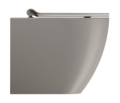 PURA Vas WC, Swirlflush, 36x55cm, S-trap/P-trap, tortora dual-mat