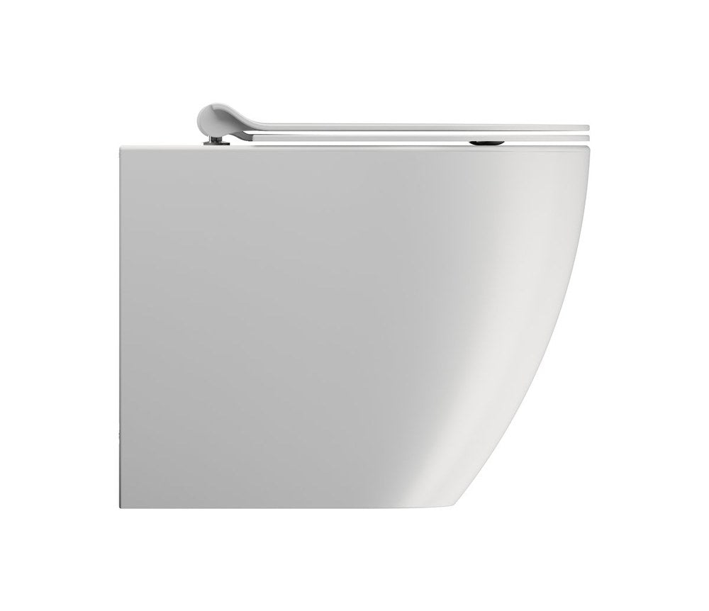 PURA Vas WC, Swirlflush, 36x55cm, S-trap/P-trap, alb dual-mat