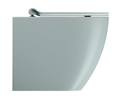 PURA Vas WC, Swirlflush, 36x55cm, S-trap/P-trap, ghiaccio dual-mat