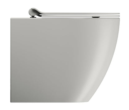 PURA Vas WC, Swirlflush, 36x55cm, S-trap/P-trap, cenere dual-mat