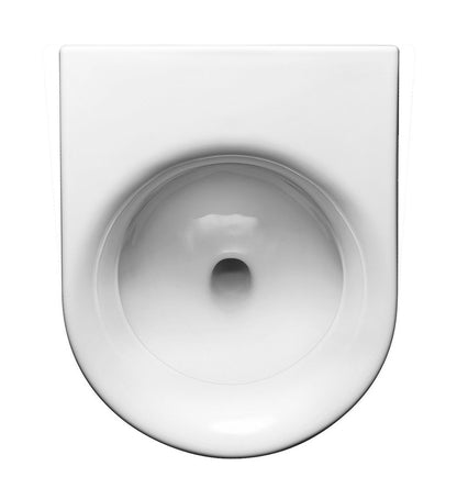 PURA pisoar cu alimentare posterioară 25×61 cm, alb ExtraGlaze