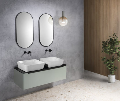 SAND/NUBES lavoar ceramic pentru montaj pe blat 50×38 cm, alb ExtraGlaze