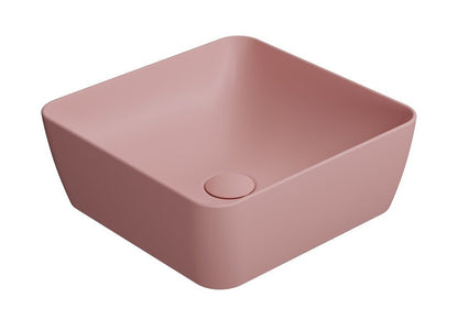 SAND/NUBES Lavoar ceramic pe blat 38x38cm, blush mat