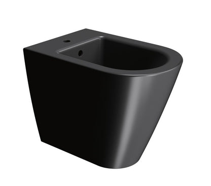 KUBE X Bideu 36x55cm, negru mat