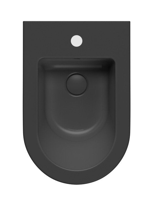 KUBE X Bideu 36x55cm, negru mat